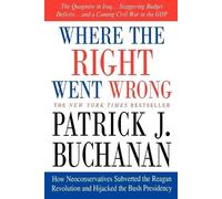 Patrick J Buchanan Patrick J. Buchanan Macmilla Where the Right Wen (Tascabile)