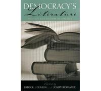 Patrick J. Deneen Democracy's Literature (Tascabile)