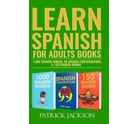 Patrick Jackson Learn Spanish For Adults Books (Tascabile)