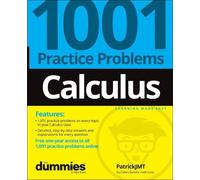 Patrick Jones Calculus: 1001 Practice Problems For Dummies (+ Free O (Tascabile)