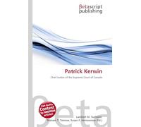 Patrick Kerwin: Chief Justice of the Supreme Court of Canada