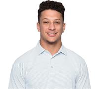 Patrick Mahomes (White Outfit) Ritaglio di buddy a metà corpo