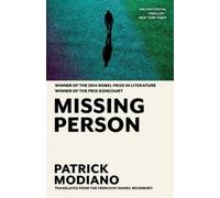 Patrick Modiano Missing Person (Tascabile) Verba Mundi Book