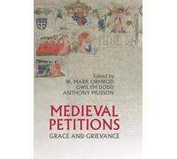Patrick N R Zutshi Medieval Petitions (Copertina rigida)