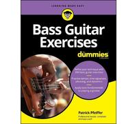 Patrick Pfeiffer Bass Guitar Exercises For Dummies (Tascabile)