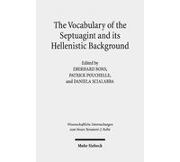 Patrick Pouchel The Vocabulary of the Septuagint and its Hellenistic (Tascabile)