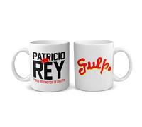 Patrick Re e i suoi Redonditi di Ricota. Argentina. Banda rock argentina. Tazza in ceramica AAA. 325 ml. 11 oz Lavabile in lavastoviglie e utilizzabile nel microonde. Siamo Sportivo Maglietta