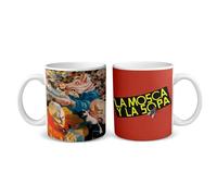 Patrick Re e i suoi Redonditi di Ricota. Argentina. Banda rock argentina. Tazza in ceramica AAA. 325 ml. 11 oz Lavabile in lavastoviglie e utilizzabile nel microonde. Siamo Sportivo Maglietta