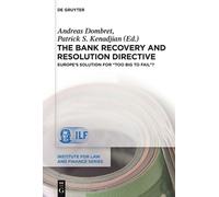 Patrick S. Kenadjia The Bank Recovery and Resolution Directiv (Copertina rigida)
