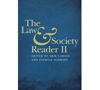 Patrick Schmidt The Law and Society Reader II (Copertina rigida)