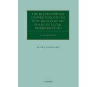 Patrick Thornbe The International Convention on the Eliminati (Copertina rigida)