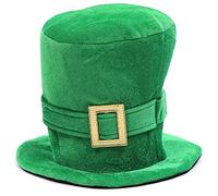 Patricks Day Costume St Patricks Day Accessori Verde Cappello a cilindro Dio Fibbia Decorazioni Grandi Cappelli per Donne e Uomini Cappello a cilindro Per Uomo Donna Accessori Costume Alla Moda