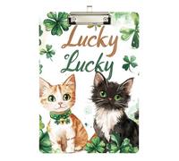 Patrick's Day Dog Vaso classico portablocco per appunti per classe di quinta elementare, essenziale per insegnanti, dimensioni 9 x 12