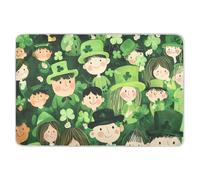 Patrick's Day Green Clothes Cappelli Trifoglio Extra Large Riutilizzabile Fasciatoio Coperture Morbide Assorbenti Vasino Assorbenti per Incontinenza per Bambini Adulti Animali Domestici 132,1 cm L x