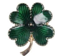 Patrick's Day - Spilla a Forma di Quadrifoglio, Stile Vintage
