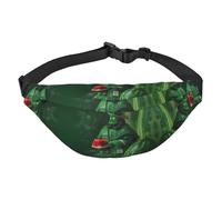 Patrick's Watermelon Festival - Marsupio a tracolla per ragazzi, grande, da viaggio, alla moda, per sport, corsa, ciclismo, viaggi, pesca