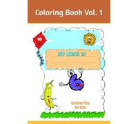 Patrik the Banana - Coloring Book Vol. 1 English: Creative Play for Kids