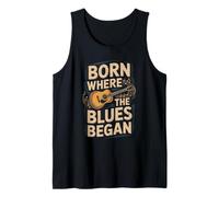 Patrimonio del Mississippi Born Where The Blues Began Canotta