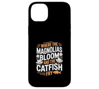 Patrimonio del Mississippi "DOVE FIORISCONO MAGNOLIE E Friggono il pesce gatto" Custodia per iPhone 14 Plus
