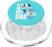 Patrimonio della bandiera del DNA della miscela argentina e dominicana PopSockets PopGrip per MagSafe