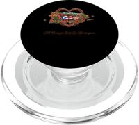Patrimonio ispanico Porto Rico Mi Corazón Borinquen PopSockets PopGrip per MagSafe