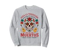 Patrimonio Messicano - Día de Los Muertos Calavera & Guitar Felpa