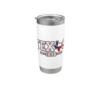 Patrimonio vintage dello Star State Pride del Texas 1836 Bicchiere termico in acciaio inox doppia parete