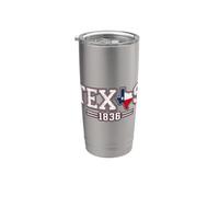 Patrimonio vintage dello Star State Pride del Texas 1836 Bicchiere termico in acciaio inox doppia parete