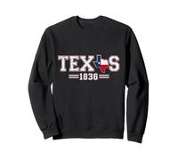 Patrimonio Vintage dello Star State Pride del Texas 1836 Felpa