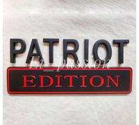 Patriot Edizione Nero Autoadesivo Adesivo Camion Logo Paraurti Sinistro Indietro