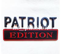 Patriot Edizione Nero Per Tutti Veicoli Logo Emblema Barca Bikers Camion Tractor