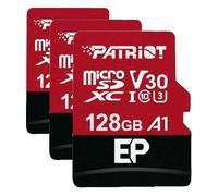 Patriot Memory 128GB A1 / V30 Scheda di memoria per telefoni e tablet Android, registrazione video 4K - Pacco da 6