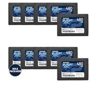 Patriot Memory Burst Elite SATA 3 SSD da 480GB 2.5 Pollici Unità a Stato Solido Interna Confezione in Stock 10 Pezzi - PBE480GS25SSD0B