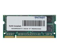 PATRIOT RAM SODIMM 2GB DDR2 800MHZ CL6 NON ECC Quantita min. 1