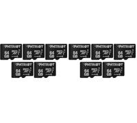 Patriot Memory LX Series micro SD Flash Memory card 64GB - PSF64GMDC105-5 PACK (Confezione da 2)