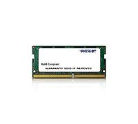 Patriot Memory - Modulo di memoria 8 GB, PC4, 19200, 4 GB, DDR4, 2400 MHz, 288 pin DIMM, verde