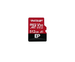 Patriot memory PEF512GEP31MCX 512 GB EP V30 A1 per micro SD card SDXC per telefo