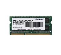 Patriot Memory Serie Signature SODIMM Low Voltage Memoria Singola DDR3 1600 MHz PC3-12800 4GB (1x4GB) C11 - PSD34G1600L2S