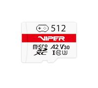 Patriot Memory Viper Gaming Series - Scheda di memoria micro SDXC V30 A2 UHS-I U3 4K UHD PV512GGM32MCX, compatibile con Nintendo Switch 1/Steam Deck/ASUS ROG Ally/GoPro/Insta360/DJI 512