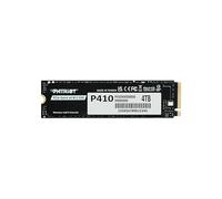Patriot P410 4TB Internal SSD - NVMe PCIe Gen 4x4 - M.2 2280 - Sequential Read: Up to 5,000MB/s and Sequential Write: Up to 4,500MB/s - PS5 Compatible - Solid State Drive - P410P4TBM28H