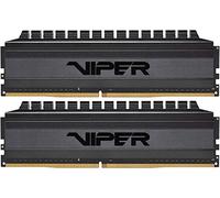 Patriot Viper Blackout RAM Series DDR4 32GB (2 x 16GB) 3000MHz C16 Kit di Memoria Gaming XMP 2.0 Nero