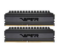 Patriot Viper Blackout RAM Series DDR4 8GB (2 x 4GB) 3000MHz CL16 Kit di Memoria Gaming XMP 2.0 Nero