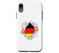 Patriota Tedesco Supereroe Eroe Bandiera Tedesca Custodia per iPhone XR