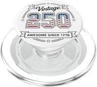 Patriotic 250 Vintage 4 luglio 2026 USA - Retro USA PopSockets PopGrip per MagSafe