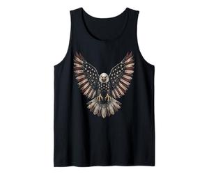 Patriotic American Flag Bald Eagle USA Pride 4th of July Canotta