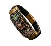 Patriotic Bracelets - USA 250th Woven Woven Wristband