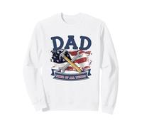 Patriotic Dad Fixer di Tutte Le Cose Felpa