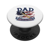 Patriotic Dad Fixer Di Tutte Le Cose PopSockets PopGrip Adesivo