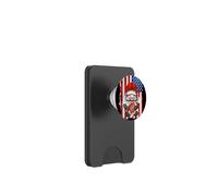 Patriotic Football Grandpa Gnome American Flag For Gameday PopSockets PopWallet per MagSafe