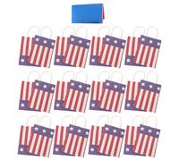 Patriotic Paper Gift Bags with Handles for Independence Day 250Th Celebration
